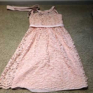 Pink David’s Bridal Formal Dress